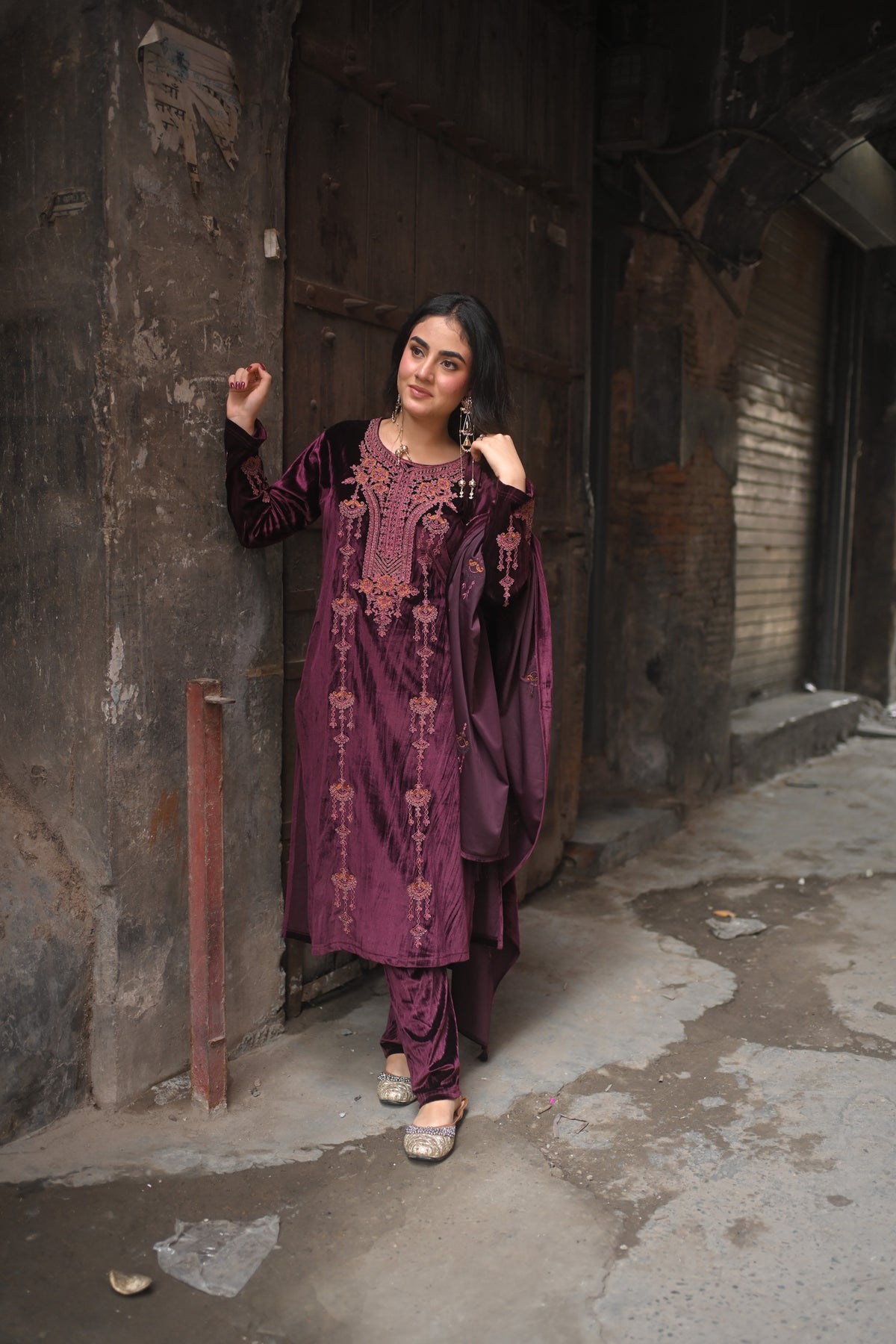 AURELIA VELVET SET